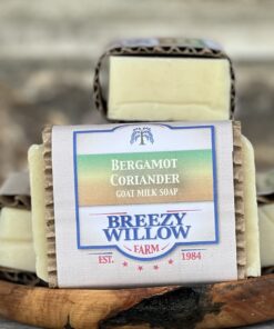Bergamot Coriander Goat Milk Soap