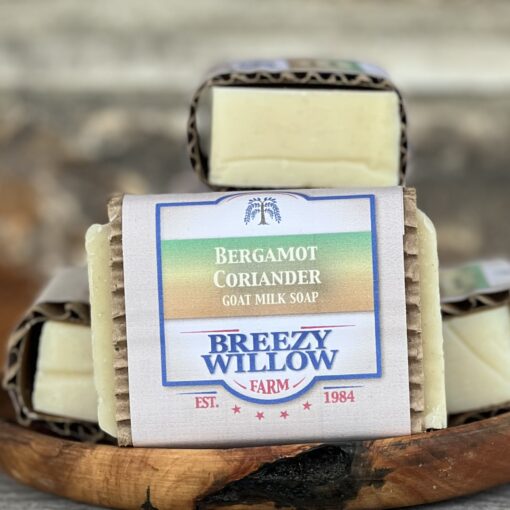 Bergamot Coriander Goat Milk Soap