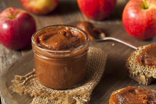 Farm Fresh Local Honey Sweetened Apple Butter
