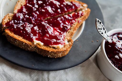 Juice Sweetened Local Farm Fresh Black Raspberry Jam
