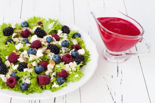 Farm Fresh Local Blackberry Vinaigrette