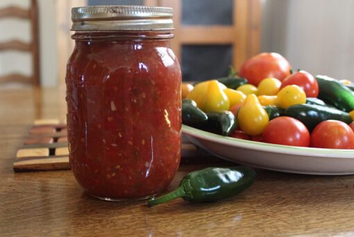 Farm Fresh Local Garden Salsa