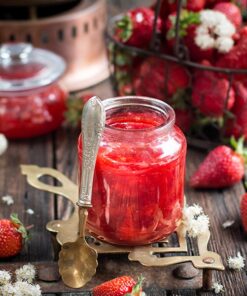 Juice Sweetened Local Farm Fresh Strawberry Jam