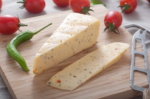 Local Farm Fresh Tomato Basil Cheddar Cheese