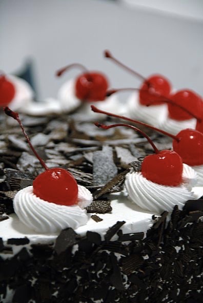 Minions Theme Black Forest Cake