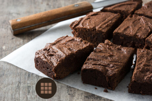 Gluten Free and Dairy Free Chocolate Sweet Potato with Peanut Butter Brownies