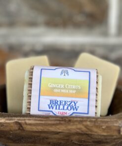 Ginger Citrus Goat Milk Soap