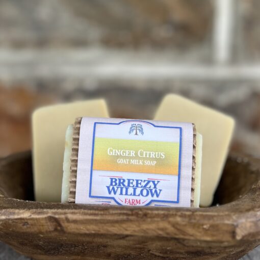 Ginger Citrus Goat Milk Soap