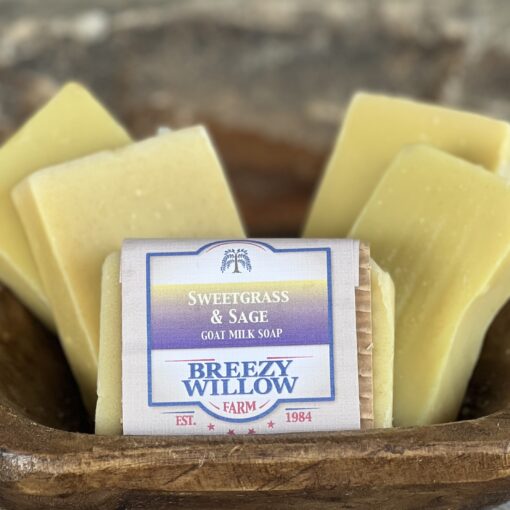 Sweetgrass and Sage Goat Milk Soap