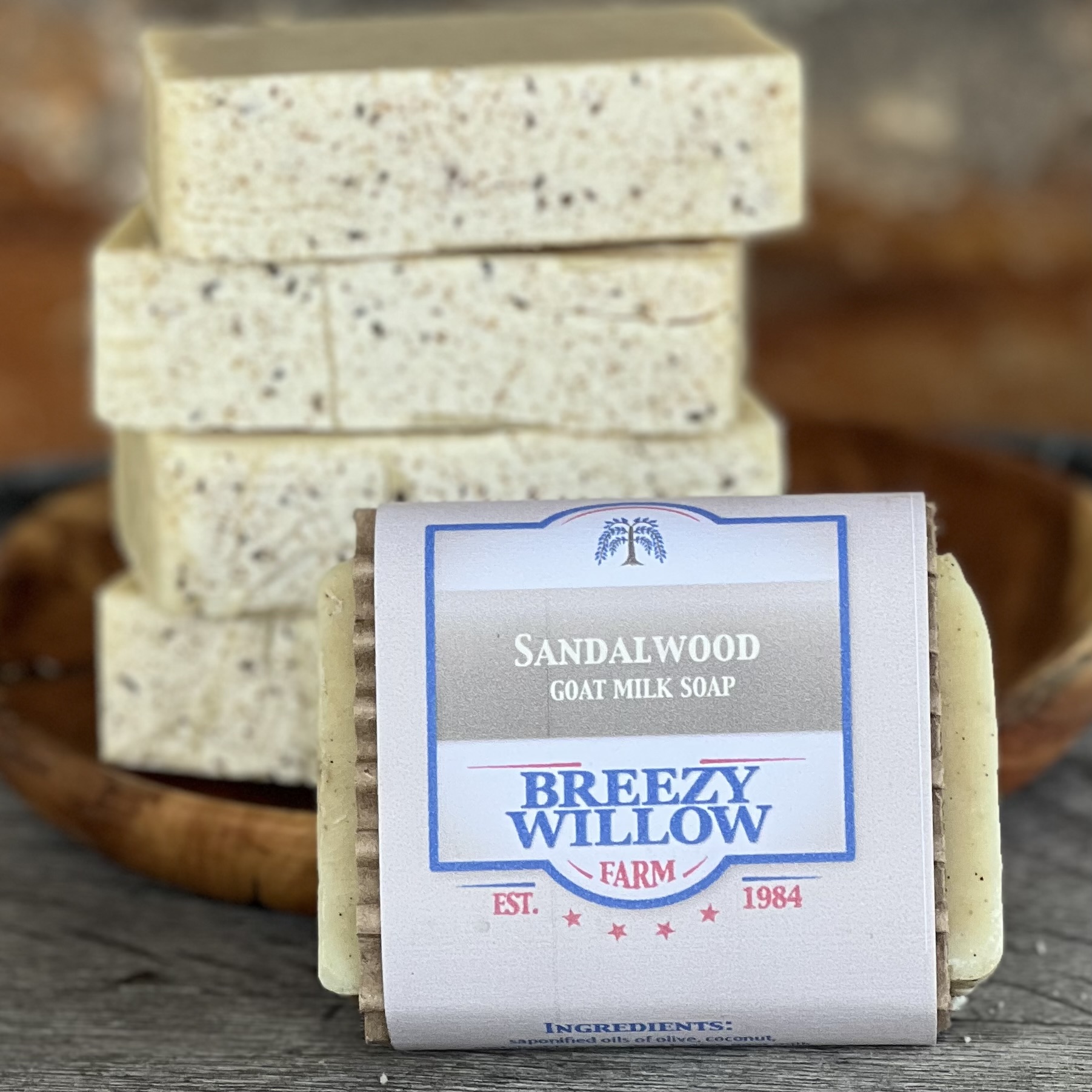 Sandalwood Goat Milk Soap